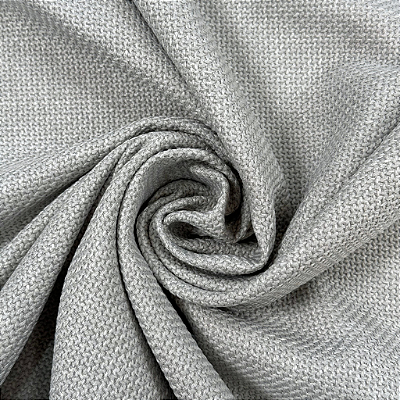 Tecido Linho Rústico Lincoln 100% Poliéster  Para Sofá Decoração Gelo