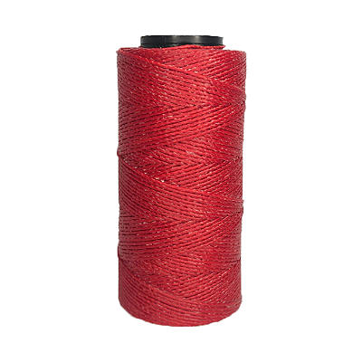 Fio Cordone Encerado Nº 4 - Vermelho