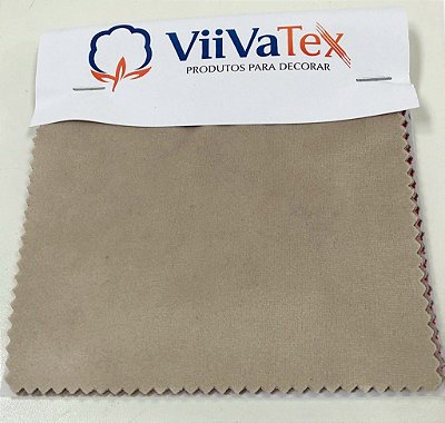 Mostruário de Tecido Veludo Ultraconfort Viivatex - Amostra de 10x10 cm.