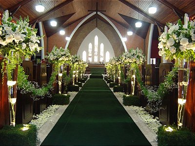 Passadeira Tapete Verde Para Casamento, Festas 20 Metros de comprimento