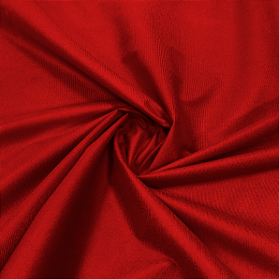 Tecido Veludo Vermelho Ferrari Liso