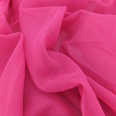 Tecido Voil Pink Liso