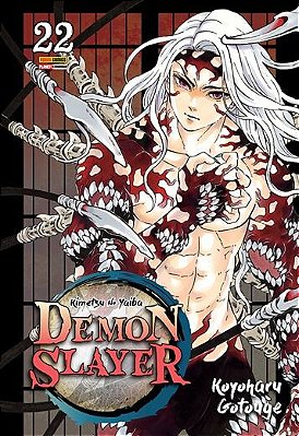 MANGÁ DEMON SLAYER  KIMETSU NO YAIBA 22 (LACRADO)