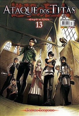 MANGÁ ATAQUE DOS TITAS  13 (LACRADO)