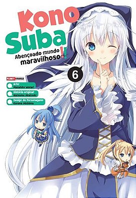 MANGÁ KONOSUBA: ABENCOADO MUNDO MARAVILHOSO! - 06 (LACRADO)