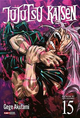 MANGÁ JUJUTSU KAISEN - BATALHA DE FEITICEIROS - 15 (LACRADO)