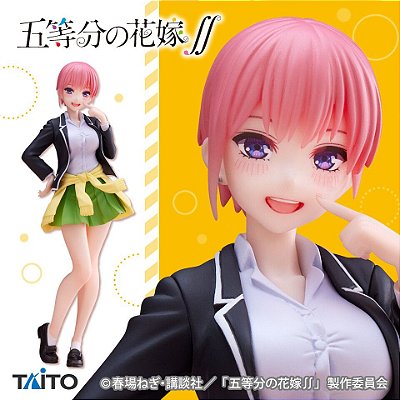 GOTOUBUN NO HANAYOME - QUINTUPLAS - NAKANO ICHIKA - COREFUL FIGURE - UNIFORM VER - RENEWAL EDITION