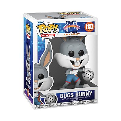 [ESTOQUE] POP FUNKO 1183 BUGS BUNNY ( PERNA LONGA ) DRIBBLING SPACE JAM