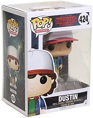 [ESTOQUE] FUNKO POP ! SERIES NETFLIX STRANGER THINGS DUSTIN 424