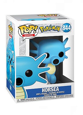 [ESTOQUE] FUNKO POP POKEMON S7 HORSEA 844 (CAIXA COM AMASSADOS)