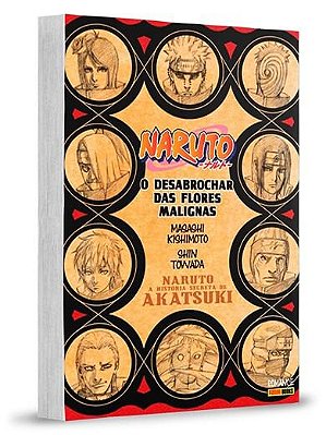 MANGÁ NARUTO A HISTÓRIA SECRETA DA AKATSUKI NOVEL LITERATURA PANINI LACRADO