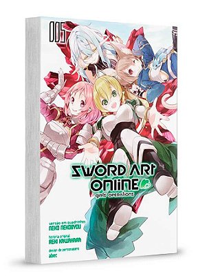 MANGÁ SWORD ART ONLINE GIRLS OPERATION VOL 05 PANINI LACRADO