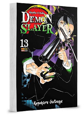 MANGÁ DEMON SLAYER - KIMETSU NO YAIBA - VOL 13 - LACRADO