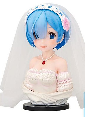 [ESTOQUE] REM - ARTSCALE - BUSTO - ICHIBAN KUJI - RE ZERO - YUMEMIRU MIRAI NO MONOGATARI (A PRIZE) - WEDDING VER