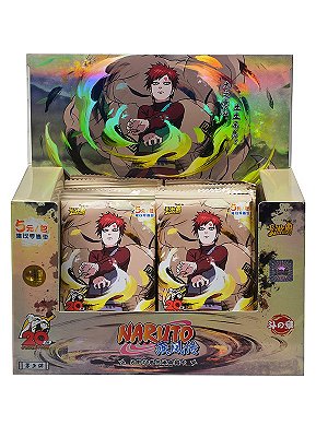 [ESTOQUE] BOX LACRADA - CARD NARUTO - (COLEÇÃO T3W5)