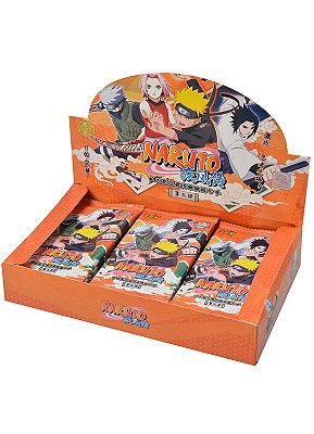 [ESTOQUE] BOX LACRADA - CARD NARUTO - (COLEÇÃO T1W3)