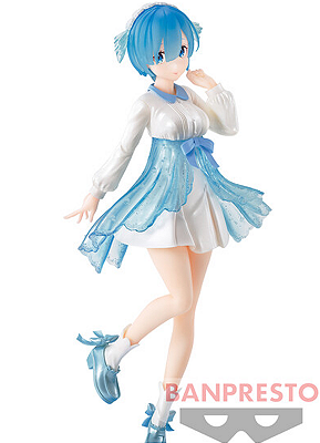 [ESTOQUE] FIGURE RE ZERO - REM - SERENUS COUTURE VOL. 2 - BANPRESTO