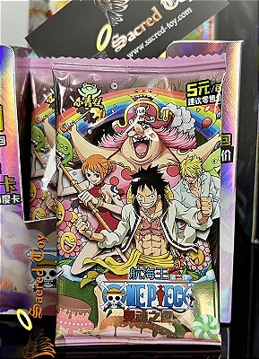 [ESTOQUE] CARD ONE PIECE - PREMIUM - BOOSTER ROSA