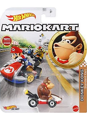 [ESTOQUE] HOT WHEELS MARIO KART GAME DONKEY KONG