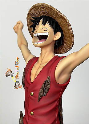 [ESTOQUE] ONE PIECE - MONKEY D LUFFY - AA STUDIO - RESINA