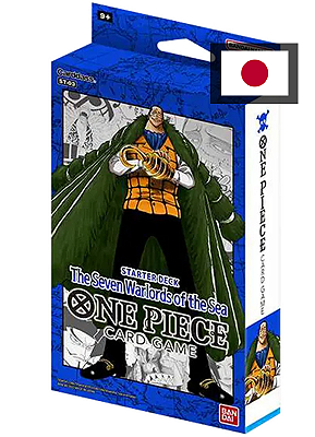 [ESTOQUE] STARTER DECK ONE PIECE TCG CROCODILE THE SEVEN WARLORDS OF THE SEA ST03 (VERSÃO JAPONESA)