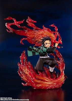 [ESTOQUE] KIMETSU NO YAIBA - DEMON SLAYER - KAMADO TANJIRO - FIGUARTS ZERO - HINOKAMI KAGURA