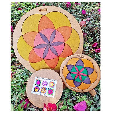 Semente vida Linha Perfeita Geometria