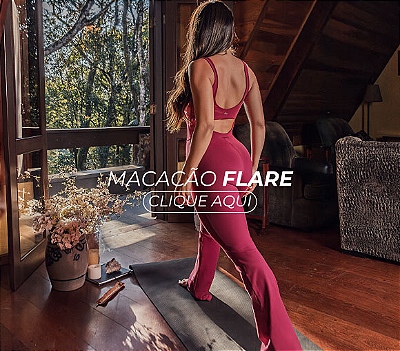 Macacão Flare