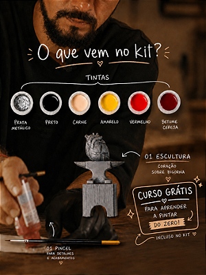 kit Pintura - kraken Art Studio 1