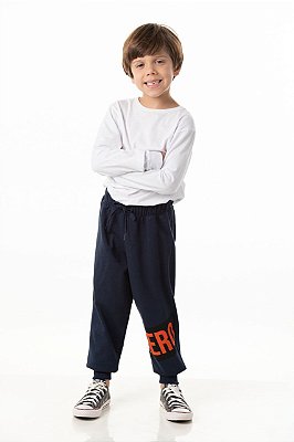 Calça Moletom Juvenil Masculina Rockless - Loop