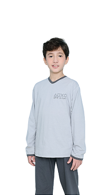 Ref. 1145 Pijama juvenil longo m/malha