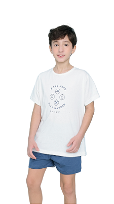 Ref. 1099 Pijama juvenil curto