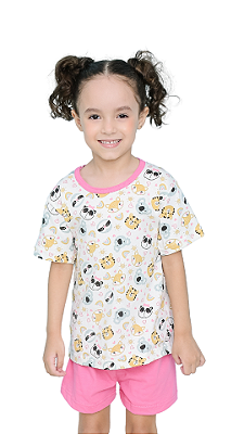 Ref. 10450 Pijama infantil curto