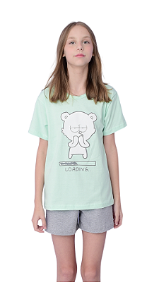 Ref. 1097 Pijama juvenil curto