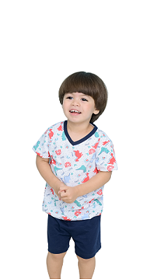 Ref. 10320 Pijama infantil curto