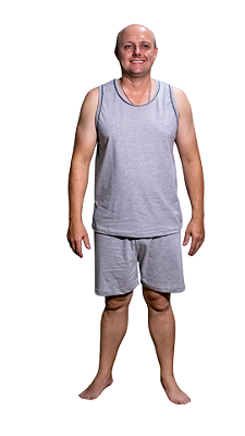 Ref. 6083 Pijama Masculino  regata