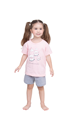 Ref. 1084 Pijama infantil curto