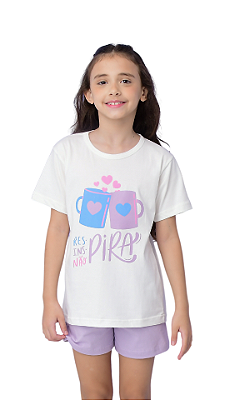 Ref. 1098 Pijama juvenil curto
