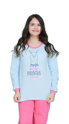 Ref. 1136 Pijama juvenil longo m/malha