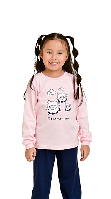 Ref. 1139 Pijama infantil em malha longo