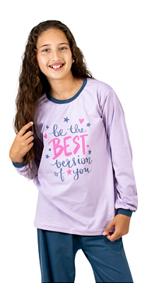 Ref. 1151 Pijama juvenil em malha longo