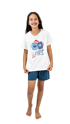 Ref. 10929 Pijama juvenil curto