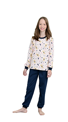 Ref. 21021 Pijama juvenil moletinho