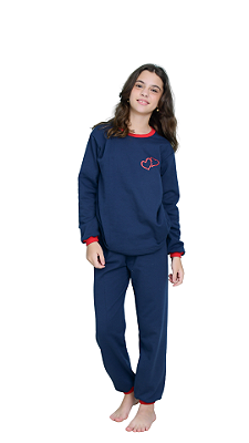 Ref. 230 Pijama moletinho flanelado
