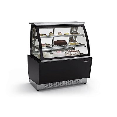 Vitrine Refrigerada Dupla Função Linha Elegance Super GGSR 110 PR - Gelopar