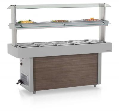 Buffet Self-Service Térmico e Refrigerado GMTR-190 Gelopar