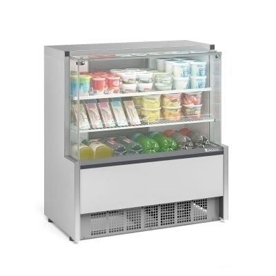 Balcão Para Lanchonete Refrigerado 1 Placa Fria Linha Aurora GPSA 110R BR 220V - Gelopar