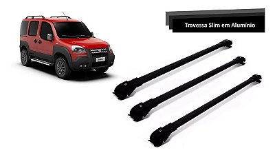Travessa de Teto Slim Fiat Doblo 3 Barras
