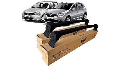 Rack de Teto Renault Sandero e Logan até 2012