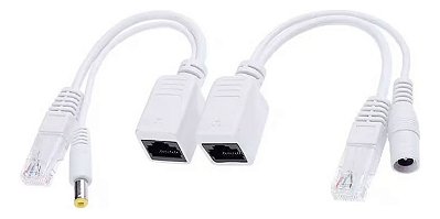 Adaptador Injetor Poe P/ Câmera Ip Splitter 40 Metros
